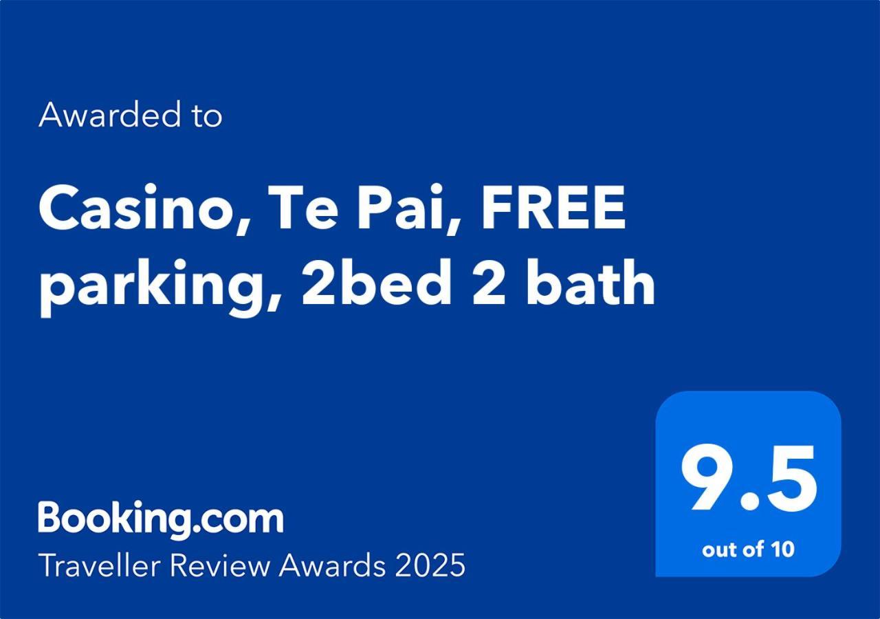 Appartamento Casino, Te Pai, Free Parking, 2Bed 2 Bath Christchurch Esterno foto